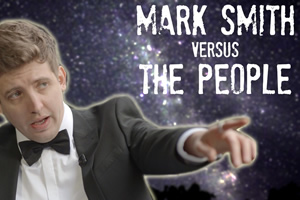 Mark Smith Versus The People. Mark Smith. Copyright: Turtle Canyon Comedy