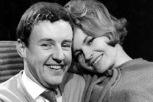 Marriage Lines. Image shows from L to R: George Starling (Richard Briers), Kate Starling (Prunella Scales). Copyright: BBC