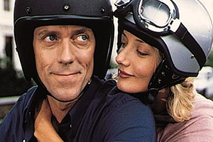 Maybe Baby. Image shows left to right: Sam Bell (Hugh Laurie), Lucy Bell (Joely Richardson)