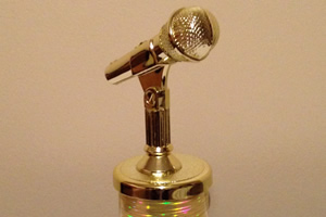 Midlands Comedy Awards trophy