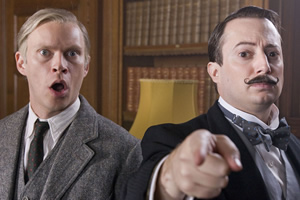 That Mitchell And Webb Look. Image shows from L to R: Robert Webb, David Mitchell. Copyright: BBC