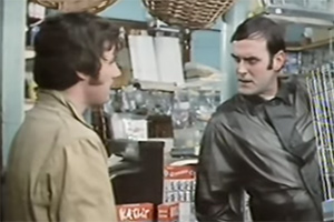 Monty Python's Flying Circus. Image shows from L to R: Michael Palin, John Cleese. Copyright: BBC
