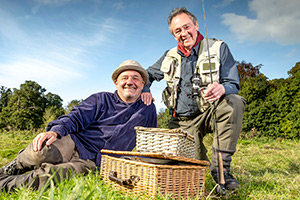 Mortimer & Whitehouse: Gone Fishing. Image shows left to right: Bob Mortimer, Paul Whitehouse