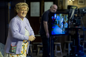 Mrs. Brown's Boys. Agnes Brown (Brendan O'Carroll). Copyright: BBC