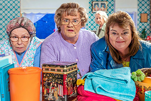 Mrs. Brown's Boys. Credit: BocPix, BBC Studios