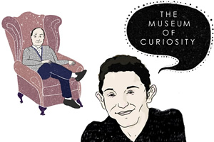 The Museum Of Curiosity. Image shows from L to R: John Lloyd, Jon Richardson. Copyright: BBC