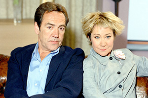 My Family. Image shows from L to R: Ben Harper (Robert Lindsay), Susan Harper (Zoë Wanamaker)