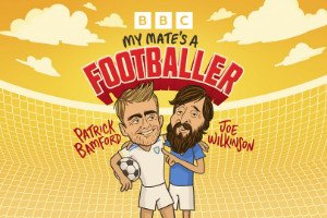 My Mate's A Footballer. Image shows left to right: Patrick Bamford, Joe Wilkinson. Credit: BBC
