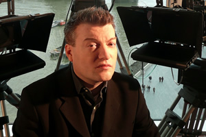 Newswipe With Charlie Brooker. Charlie Brooker. Copyright: Zeppotron