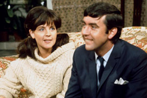 No - Honestly. Image shows from L to R: Clara (Pauline Collins), Charles Danby (C.D.) (John Alderton). Copyright: London Weekend Television