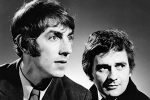 Not Only... But Also.... Image shows from L to R: Peter Cook, Dudley Moore. Copyright: BBC