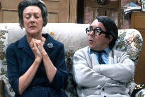 Now Look Here.... Image shows from L to R: Mother (Madge Ryan), Ronnie (Ronnie Corbett). Copyright: BBC
