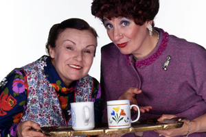 Our Friend Victoria. Image shows from L to R: Julie Walters, Victoria Wood. Copyright: Phil McIntyre Entertainment