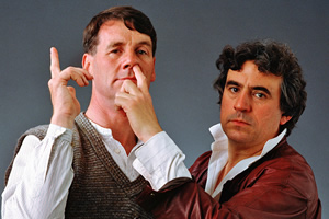 Image shows from L to R: Michael Palin, Terry Jones