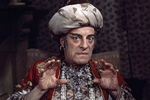 Pardon My Genie. The Genie (Hugh Paddick). Copyright: Thames Television