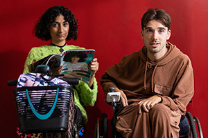 Perfect. Image shows from L to R: Georgia Thomas (Shreya M Patel), Liam Edwards (George Robinson)