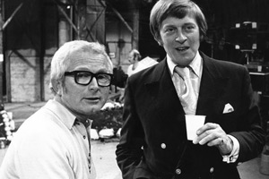 Perry & Croft: The Sitcoms. Image shows from L to R: David Croft, Jimmy Perry. Copyright: BBC