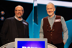 Image shows from L to R: Robert Llewellyn, Nigel Planer