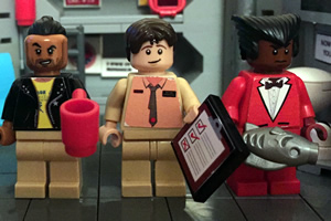 Red Dwarf Lego. Copyright: Leigh Hadfield