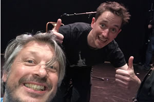 Richard Herring's Edinburgh Fringe Podcast. Image shows from L to R: Richard Herring, John Robins