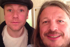 Richard Herring's Leicester Square Theatre Podcast. Image shows from L to R: Rufus Hound, Richard Herring