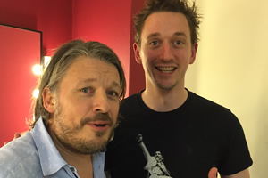 Richard Herring's Leicester Square Theatre Podcast. Image shows from L to R: Richard Herring, John Robins