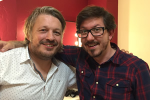 Richard Herring's Leicester Square Theatre Podcast. Image shows from L to R: Richard Herring, Matthew Crosby