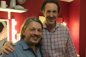 Richard Herring's Leicester Square Theatre Podcast. Image shows from L to R: Richard Herring, Will Smith