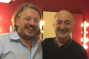 Richard Herring's Leicester Square Theatre Podcast. Image shows from L to R: Richard Herring, Tony Robinson