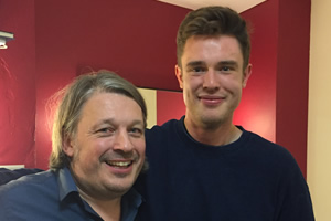 Richard Herring's Leicester Square Theatre Podcast. Image shows from L to R: Richard Herring, Ed Gamble