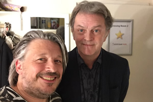 Richard Herring's Leicester Square Theatre Podcast. Image shows from L to R: Richard Herring, Paul Merton