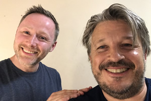 Image shows from L to R: Brian Limond, Richard Herring