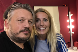 Image shows from L to R: Richard Herring, Sara Pascoe