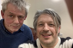 Image shows from L to R: Graham Fellows, Richard Herring