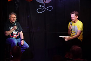 Image shows from L to R: Richard Herring, John Robins