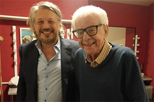 RHLSTP with Richard Herring. Image shows from L to R: Richard Herring, Barry Cryer