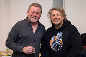 RHLSTP with Richard Herring. Image shows from L to R: Richard Herring, Jon Culshaw