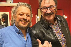 RHLSTP with Richard Herring. Image shows from L to R: Richard Herring, Paul Elliott