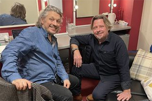 RHLSTP with Richard Herring. Image shows from L to R: Richard Herring, Charley Boorman