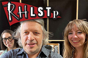 Image shows from L to R: Richard Herring, Nicola Dempsey, Rosie Dempsey