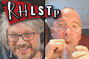 RHLSTP with Richard Herring. Image shows from L to R: Richard Herring, Doug Stanhope