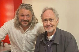 RHLSTP with Richard Herring. Image shows left to right: Richard Herring, Nigel Planer