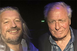 RHLSTP with Richard Herring. Image shows left to right: Richard Herring, Peter Richardson