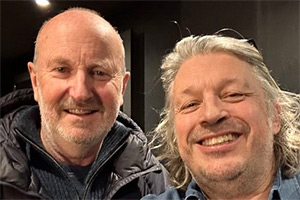 RHLSTP with Richard Herring. Image shows left to right: Fred MacAulay, Richard Herring