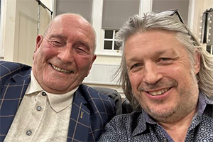 RHLSTP with Richard Herring. Image shows left to right: Tommy Cannon, Richard Herring