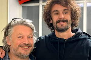 Image shows left to right: Richard Herring, Josh Pugh