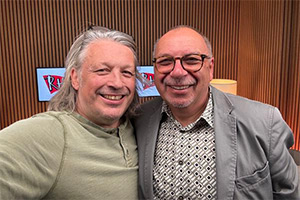 Image shows left to right: Richard Herring, Maurice Gran