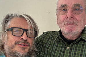Image shows left to right: Richard Herring, John Dowie