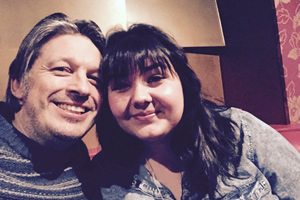 Richard Herring's Leicester Square Theatre Podcast. Image shows from L to R: Richard Herring, Sofie Hagen