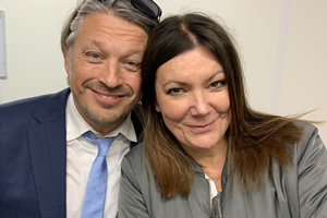 Image shows from L to R: Richard Herring, Fiona Allen